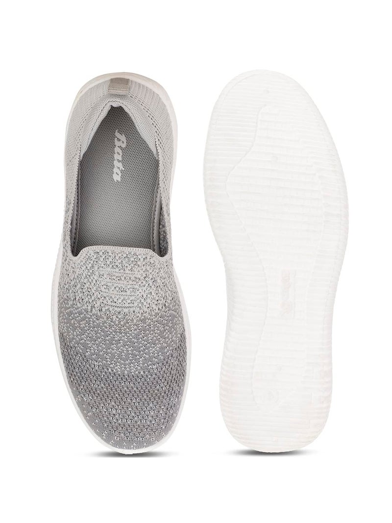 Bata Women's Aster Casual Shoes Grey - 3 UK (5592952) - Image 5