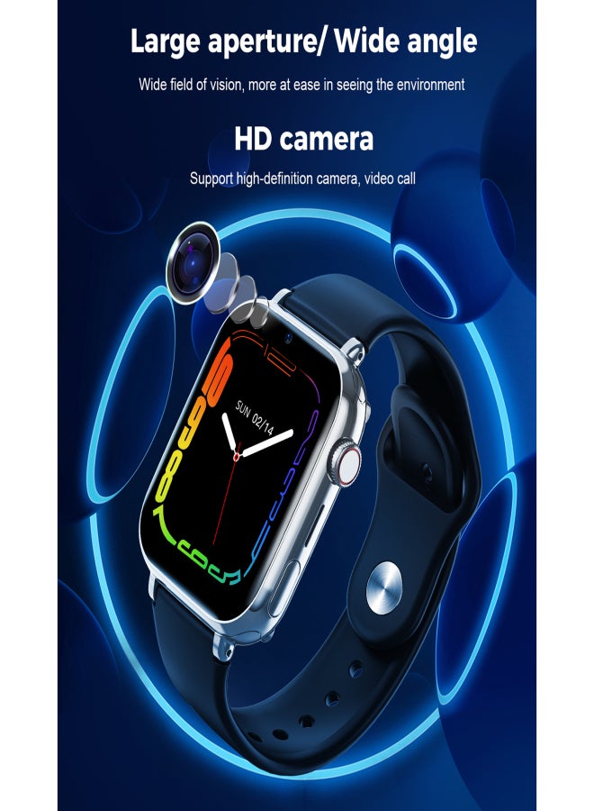 Kids Smart Phone Watch 4G Smart Watch for Kids WiFi LBS Location Child Tracker Watch Children's Smartwatch SOS Help Call Voice Chat Video Call with Camera Alarm Clock IP65 Waterproof - Image 2