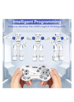 SYOSI RC Robot Toys for Kids, Gesture-Sensing Smart Programmable Robot, Convenient USB Charging, Fun Music & Dance, Remote Control Robot Toys, for 5-15 Year Old Boys Girls Ideal Birthday Gift  - Image 3
