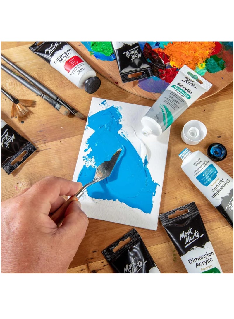 Mont Marte Premium Acrylic Retarder 75ml Content For Slowing Drying Time Of Paints - Image 4
