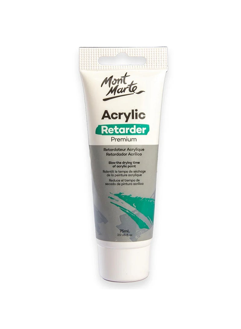 Mont Marte Premium Acrylic Retarder 75ml Content For Slowing Drying Time Of Paints - Image 2