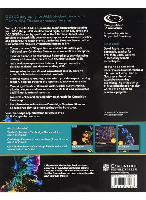 GCSE Geography for Aqa Student Book with Cambridge