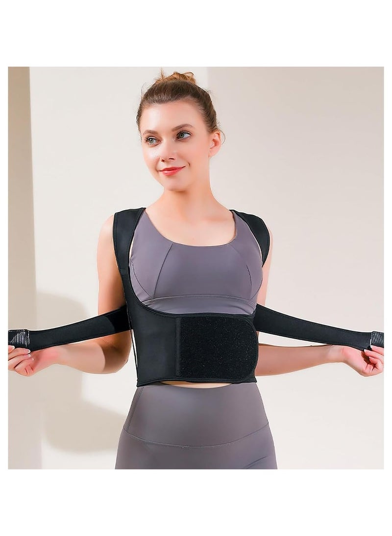 Adjustable Posture Corrector Brace, Back Straightener for Middle and Upper Spine Support, Shoulder Posture Brace for Women and Men - Image 3