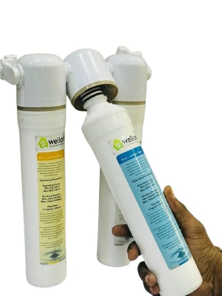 WELLON نظام فلترة ويلون كويك فيت UF مع تركيب DIY فلاتر لسهولة الاستبدال فلترة متقدمة من الرواسب والكربون وUF - Image 3