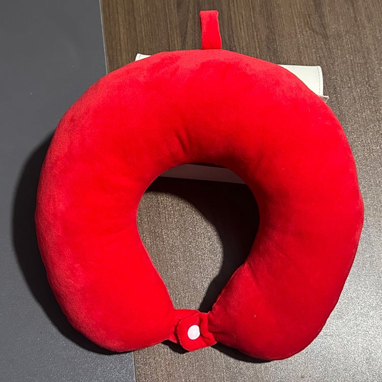 Wholesale U-shaped pillow custom logo office lunch break pillow neck pillow travel neck pillow aircraft car U-shaped pillow - Image 1