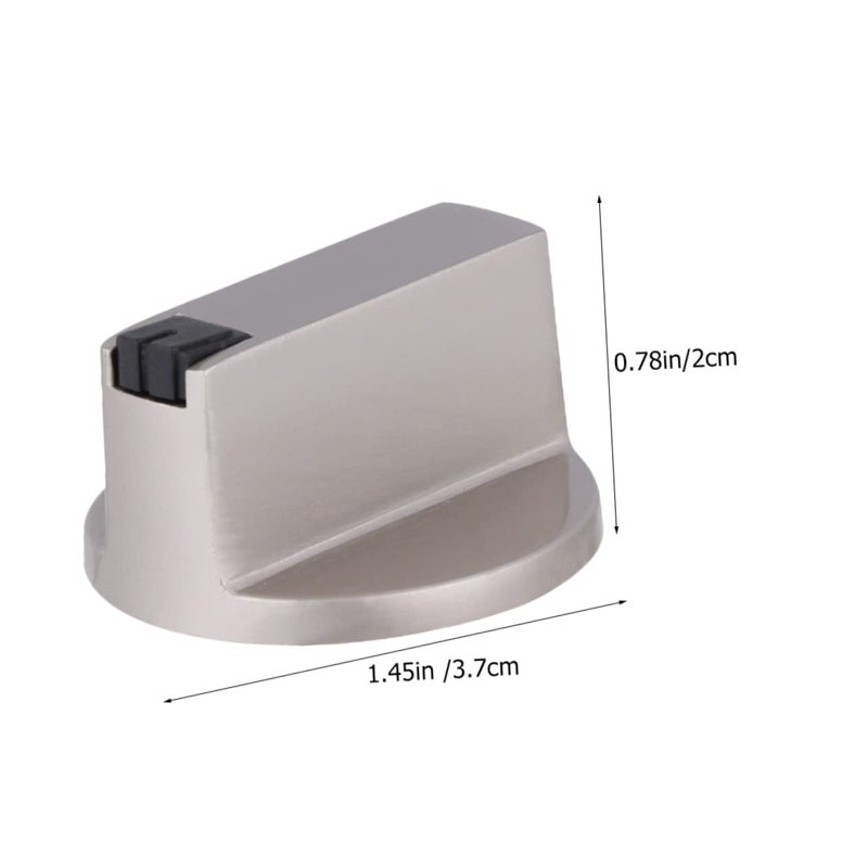 4 Pcs Replacement Metal Stove Knobs Ergonomic Design Easy Install For Gas Stoves - Image 3