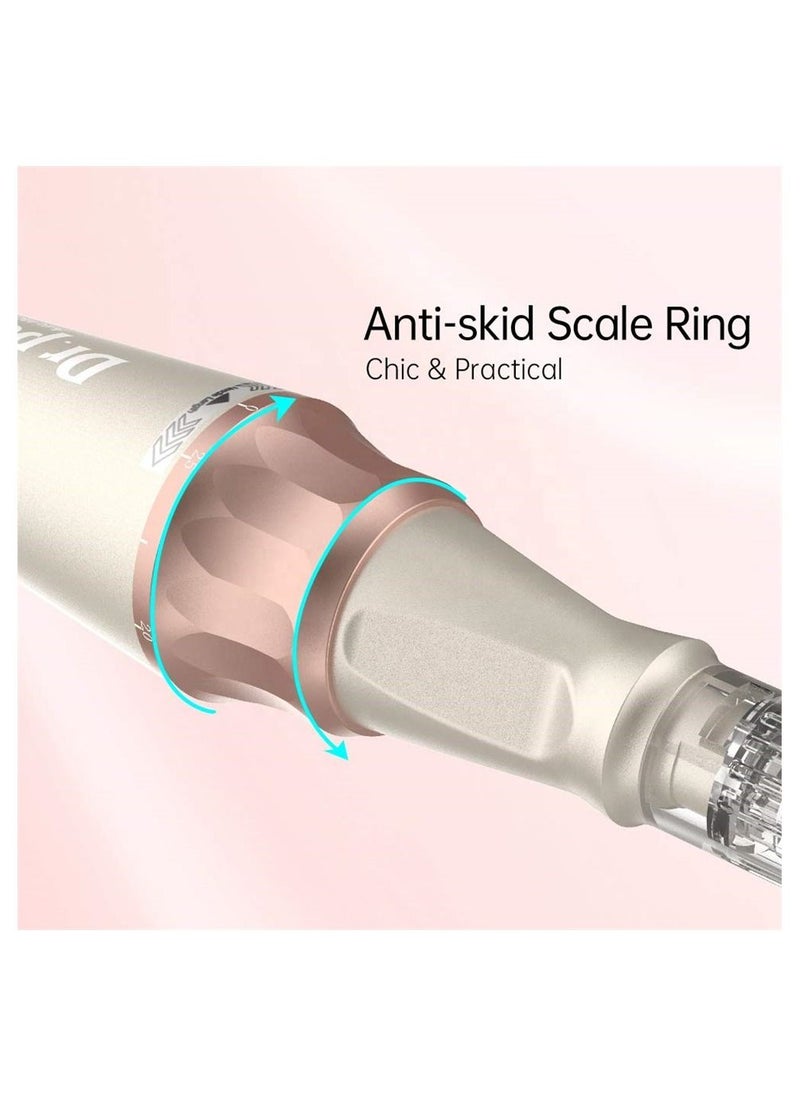 Dr pen Dr. Pen Ultima E30 Microneedling Pen - Electric Derma Stamp - Amazing Skin Pen for Face - 6 Cartridges (3pcs of 12-pin + 3pcs 36 pin)  - Image 3