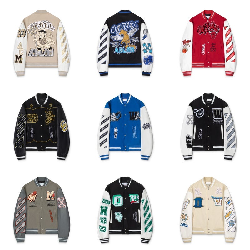 Embroidered Leather Baseball Suit Fashion Brand Men And Women Teenagers Street Fashion Jacket Coat - Image 2