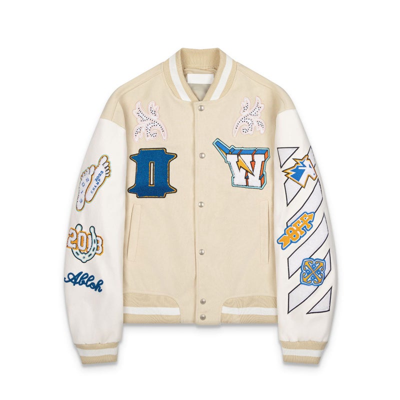Embroidered Leather Baseball Suit Fashion Brand Men And Women Teenagers Street Fashion Jacket Coat - Image 5