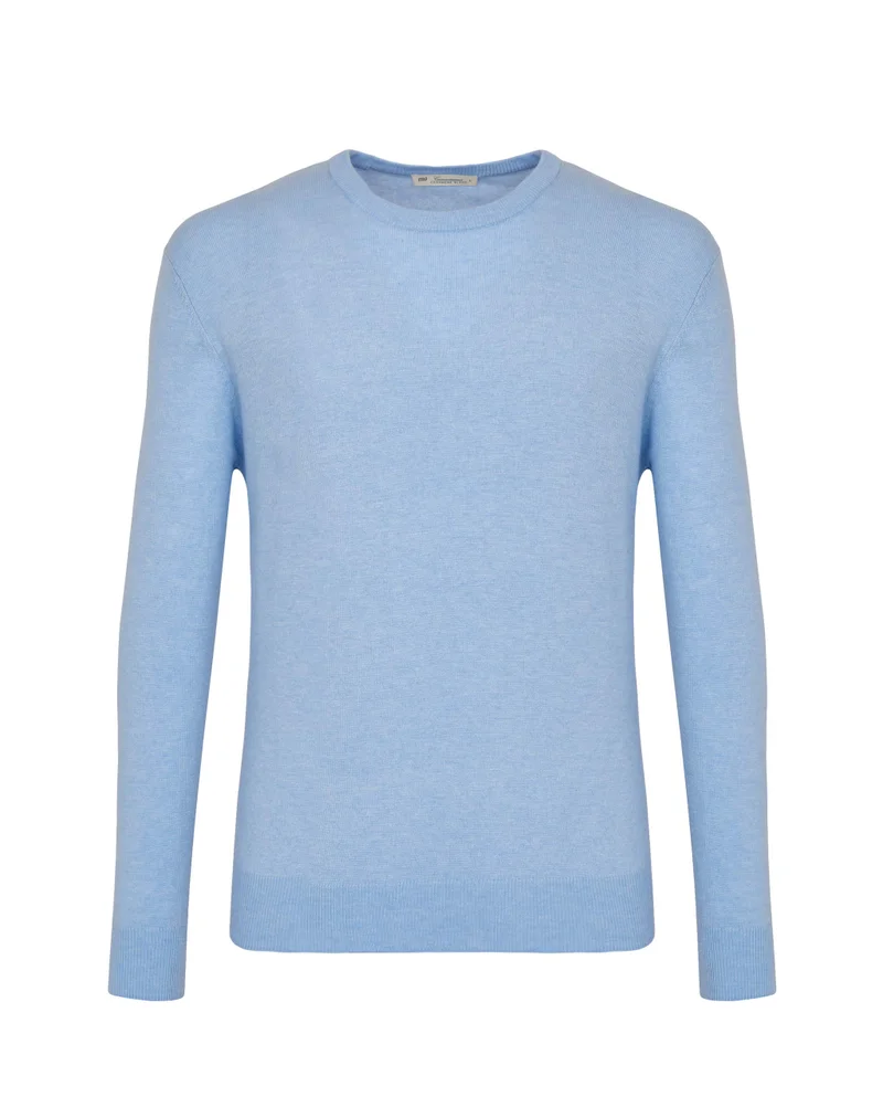 Camicissima BLEND CASHMERE CREW NECK SWEATER