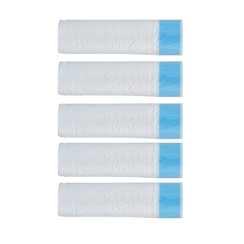 10 Rolls Drawstring Garbage Large Capacity Thickened for Home Bathroom Kitchen ( ,15 Per Roll) - Image 1