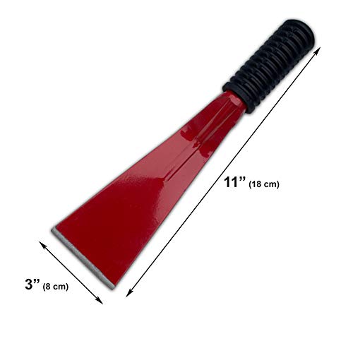 TAD SOLID TADSO-LID Heavy Duty KHURPA, KHURPI (Trowel) - 3 Inch Blade - Stainless Steel Garden Tool for Efficient Weeding, Digging, and Soil Aeration - Ergonomic Handle for Comfortable Grip - Image 3