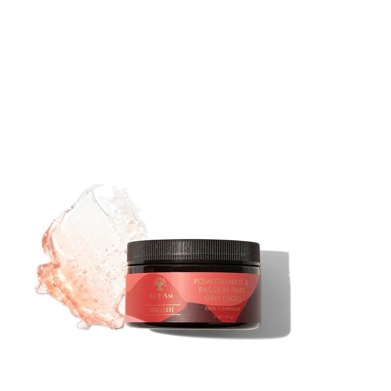 As I Am Long and Luxe Groedge Edge Controller 4oz - Rejuvenates, Strengthens Hair Line - Long Lasting Hold, Flake Free - Enriched with Pomegranate, Passion Fruit - Image 3