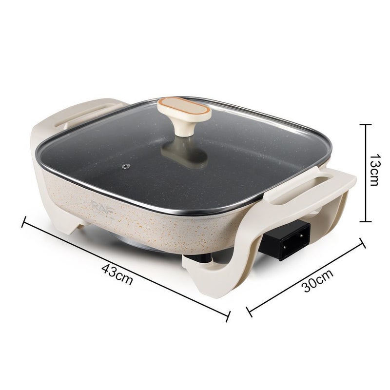 RAF European Standard Cross-Border Multifunction Electric Cooker & Grill, Home Electric Hot Pot and BBQ All-in-One Pot, Electric Cooking 5400 - Image 5