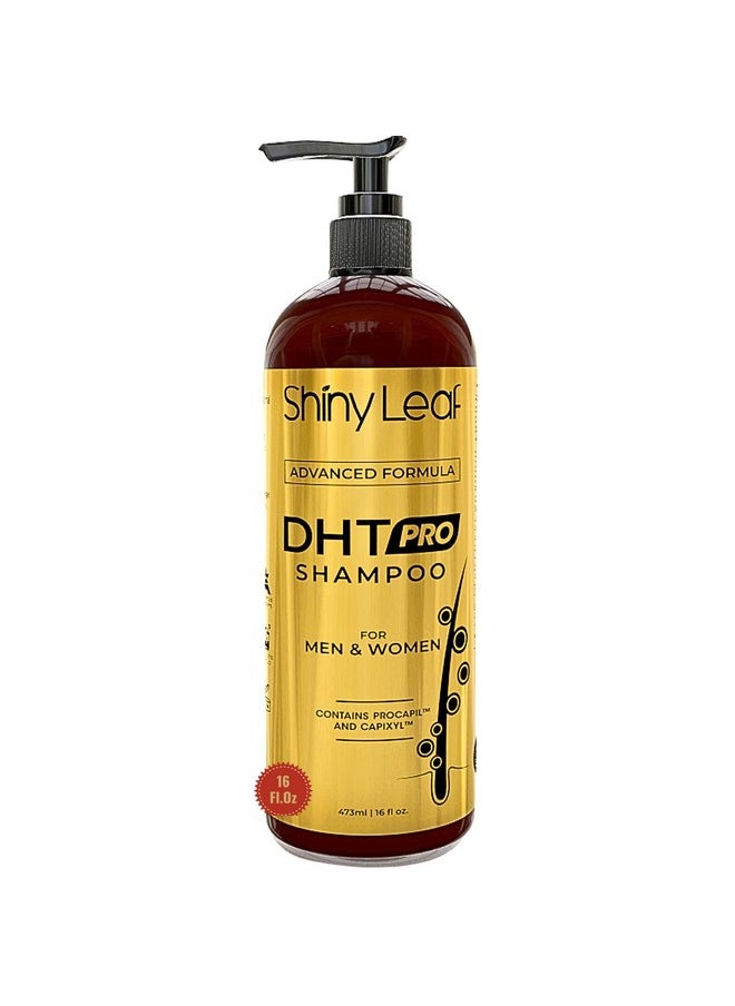 Shiny Leaf DHT Pro Shampoo Advanced Formula with Procapil and Capixyl, DHT Blockers and Natural Extracts, Anti-Thinning Shampoo for Men and Women, Revitalizes Scalp, Stimulates Follicles for Thicker Fuller Hair  - Image 1