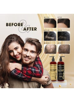 Shiny Leaf DHT Pro Shampoo Advanced Formula with Procapil and Capixyl, DHT Blockers and Natural Extracts, Anti-Thinning Shampoo for Men and Women, Revitalizes Scalp, Stimulates Follicles for Thicker Fuller Hair  - Image 4