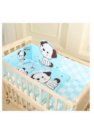 6Pcs Set Crib Bumper For Newborn Pure Cotton Bed Protector, Easy To Remove And Washable. - pzsku/ZC88C6A5FA2B9AE87CBF1Z/45/1746686101/90b15653-bb70-4a7d-8861-6919fc6a7e95