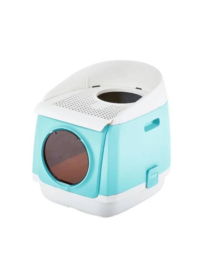 Pakeway free cabin litter box cyan color - Image 1