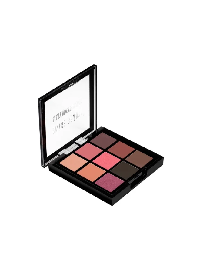 Swiss Beauty Swiss Beauty Ultimate 9 Color Eyeshadow Palette, Eye Make Up, Multicolor 06, 9 g