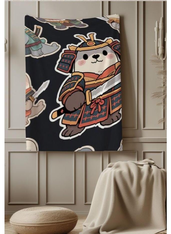 general Flannel thin blanket (warm and comfortable, suitable for sleep, gaming, dust removal and sandproof) 150cm*200cm - 848 - Image 1