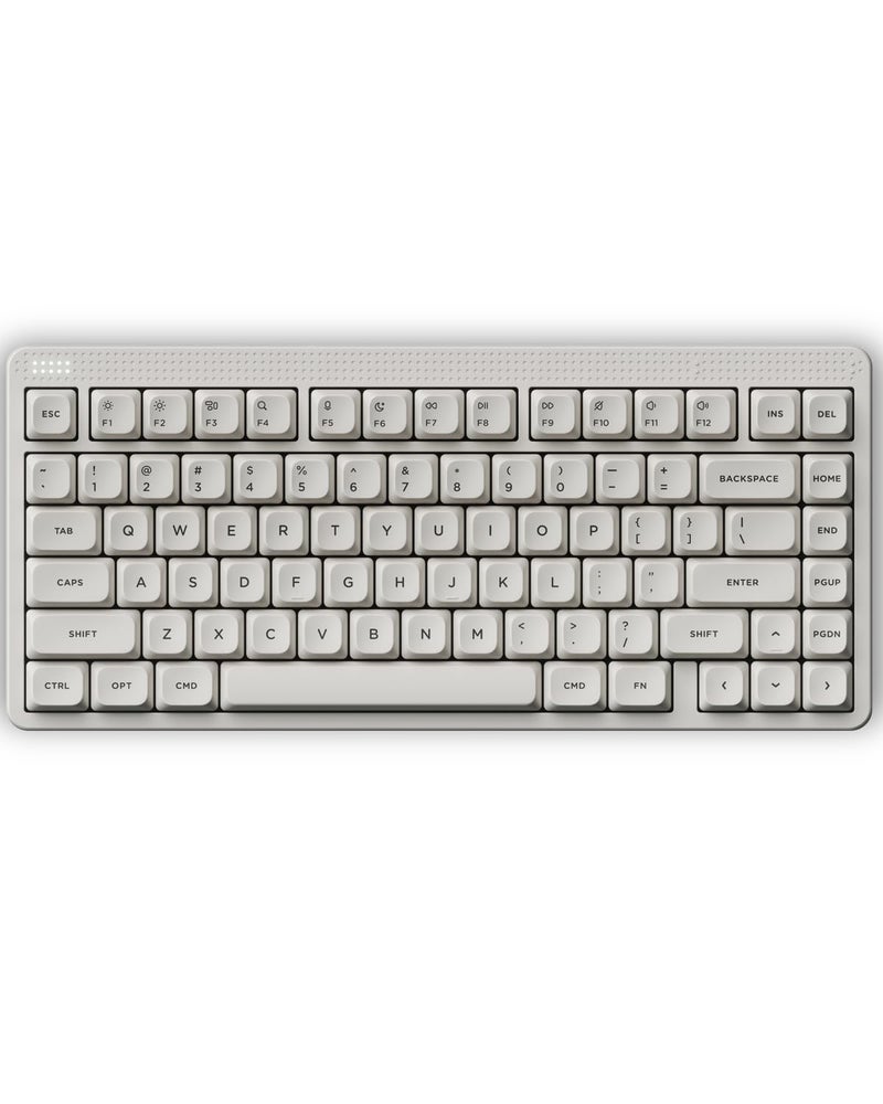 NuPhy Node75 Wireless Mechanical Keyboard 75 Hot Swappable Custom Keyboard 82 Keys Computer Gaming Keyboards Supports Touch Gestures PBT Keycaps RGB Backlit Bluetooth24GHzUSBC - Image 2