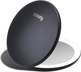 Fancii Taylor LED Lighted Travel Makeup Mirror Rechargeable with 10x1x Magnifying  3 Light Settings  Compact Portable Large 5 Wide Hand Mirror for Handbag and Purses Black - pzsku/ZC88CB8A99340269D8D9DZ/45/1747233906/2d44fe08-ea35-48f1-ad18-80d93c3f2db8