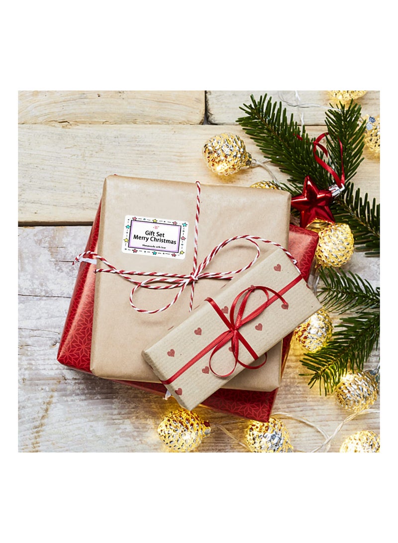 SOLARAE Labels for Jars, Food Freezer Labels Self Adhesive Jam Jar Labels 50x30mm Sticky Labels Jar Stickers Labels for Kitchen Food Bottle Jams Containers, Food Bottle Labels(1 Roll/250pcs)(2 Pack) - Image 5