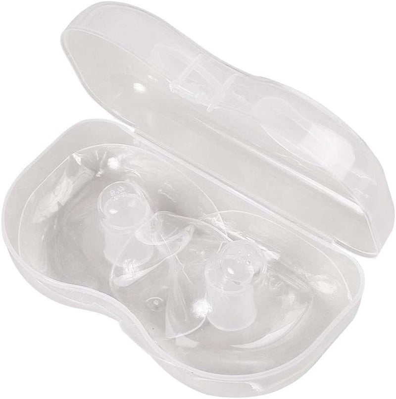 comfrt Nipple Shield 2pcs Semicircle Silicone Nipple Shield Cover Set Breastfeeding Nursing Shield Protector for Women - Image 1