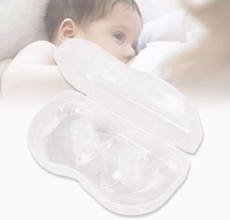comfrt Nipple Shield 2pcs Semicircle Silicone Nipple Shield Cover Set Breastfeeding Nursing Shield Protector for Women - Image 5