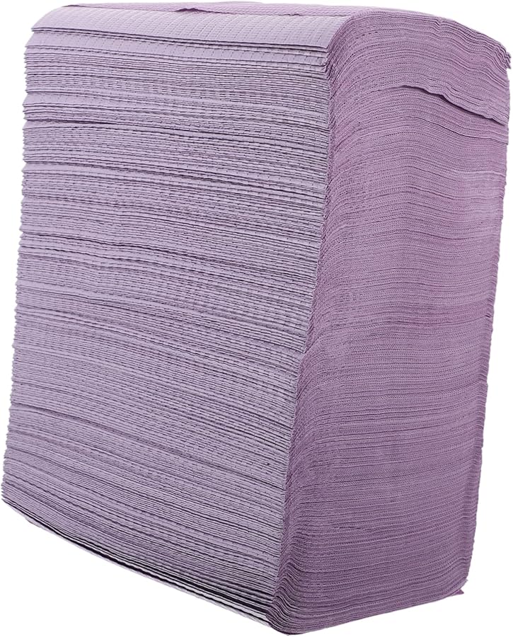 Beaupretty 125 Sheets Disposable Table Mats for Nail Salon Desk Protects Surfaces from Water Ink Dust - Image 1