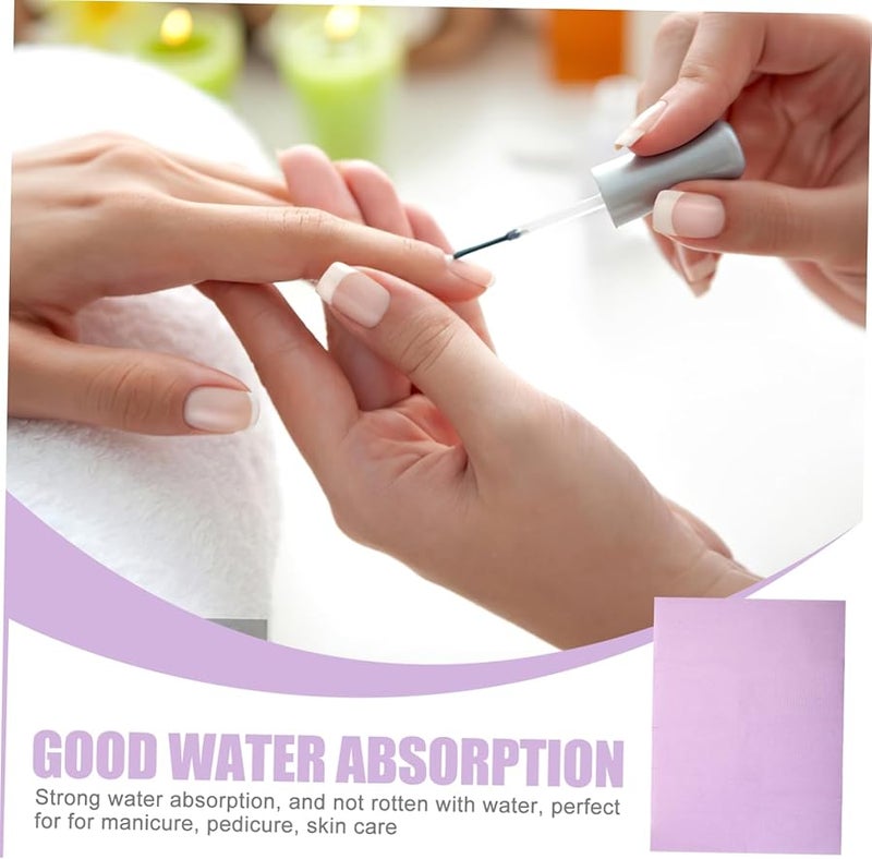 Beaupretty 125 Sheets Disposable Table Mats for Nail Salon Desk Protects Surfaces from Water Ink Dust - Image 4