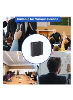 AMBERJACK Voice Recorder with Magnet Voice Activation 16GB Mini Audio Recorder USB Rechargeable Sound Recorder for Meetings Interviews Lessons  - Image 4