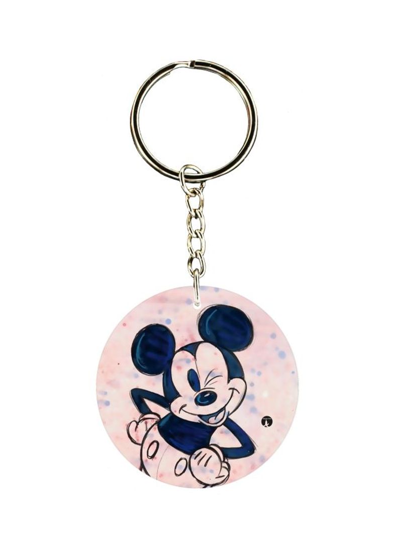 Mickey Mouse Printed Keychain