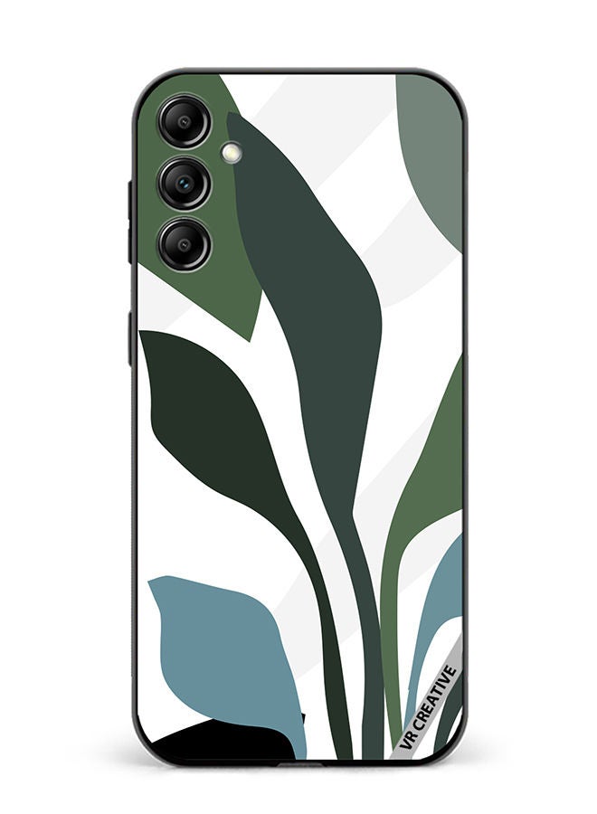 VR CREATIVE Protective Case Cover For Samsung Galaxy A34 Leaf Tropical Design Multicolour - Image 1