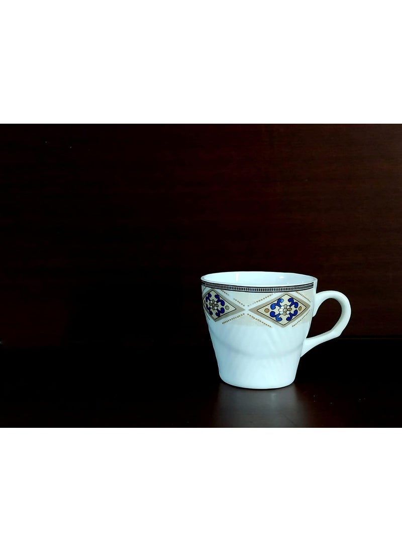 MOODY PANDA MOODY PANDA Set of 6 Cups Cup Set Bone China 150ml Cups Set of 6  - Image 3