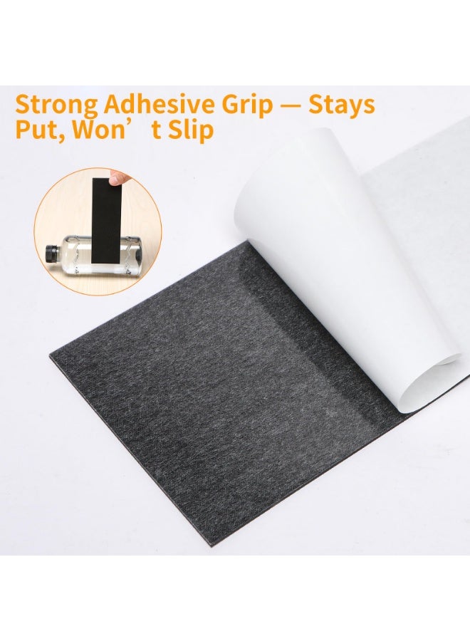 YelaJoy Non Slip Furniture Pads, Self Adhesive Rubber Pads with Anti Skid Stickers, Cuttable Rubber Sheet for Furniture and Appliances (4” × 40”) - Image 4