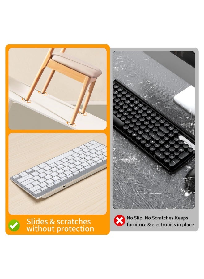 YelaJoy Non Slip Furniture Pads, Self Adhesive Rubber Pads with Anti Skid Stickers, Cuttable Rubber Sheet for Furniture and Appliances (4” × 40”) - Image 3