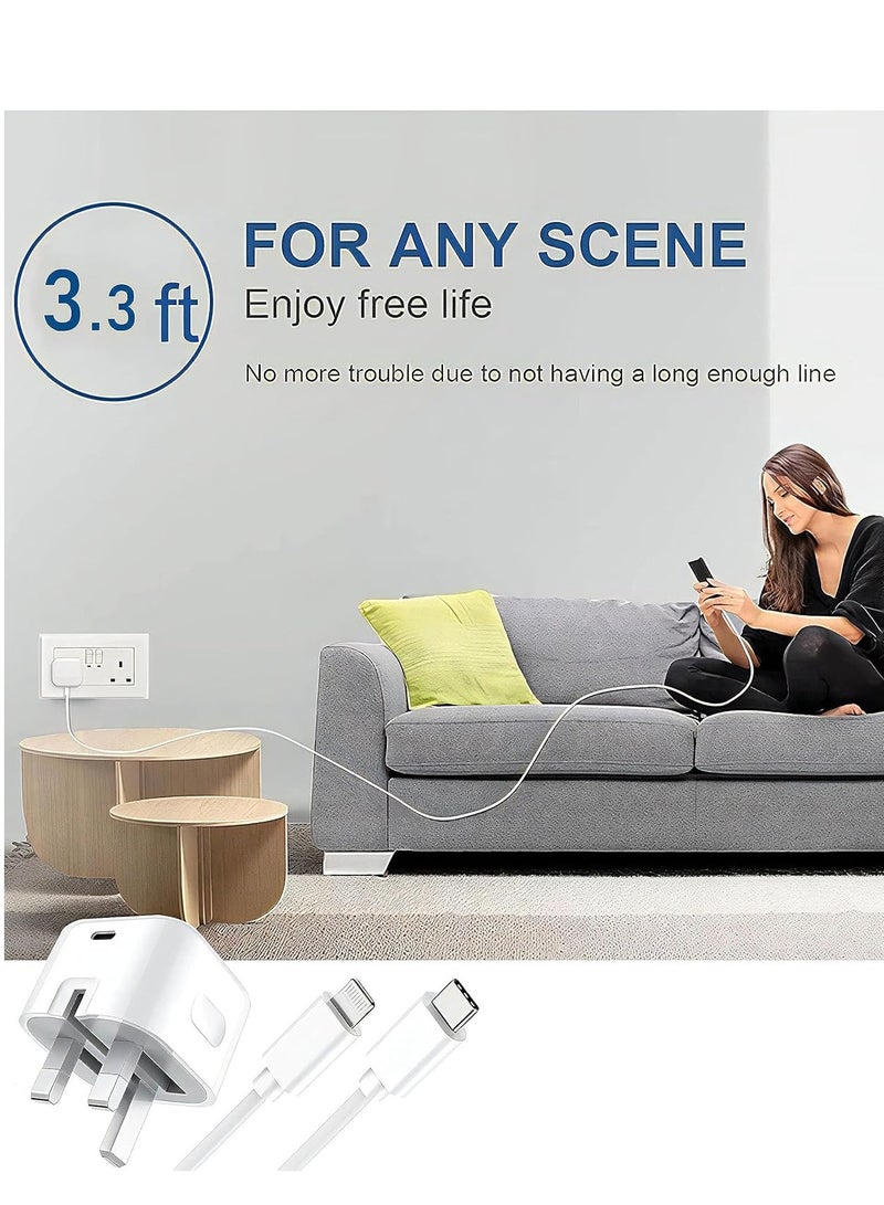 ZERO SPACE Iphone 25W Charger with Lightning Cable – For iPhone & iPad - Image 4