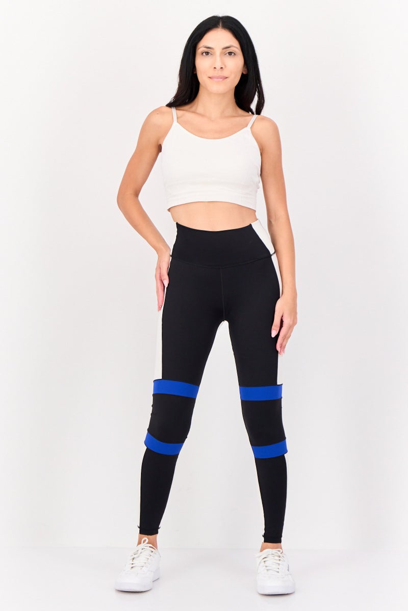 Adidas Women Sportswear Fit Brand Logo Training Leggings, Multicolor - Image 4