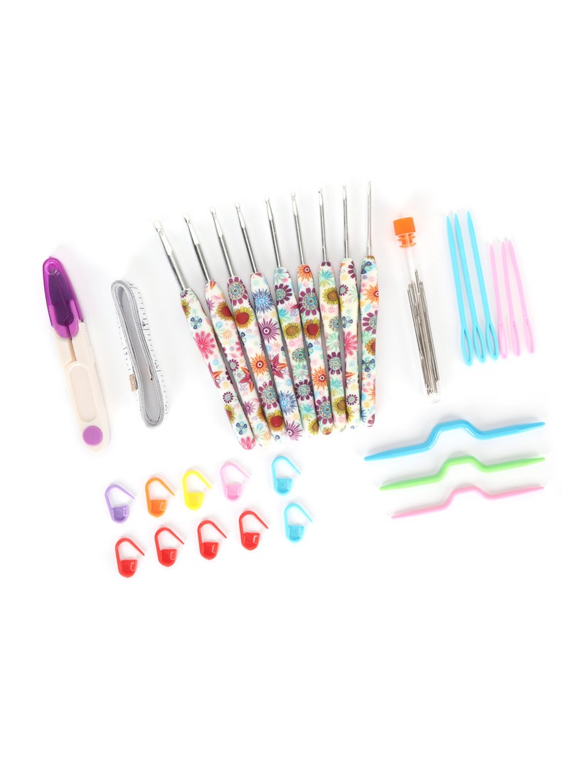 Velaurs 9-Piece Crochet Set For Beginner Knitters  - Image 2