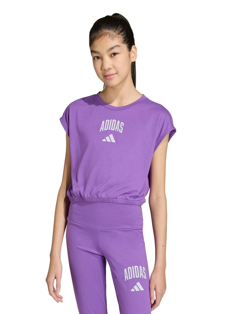 Adidas Seasonals Collegiate Typography T-Shirt - Image 1