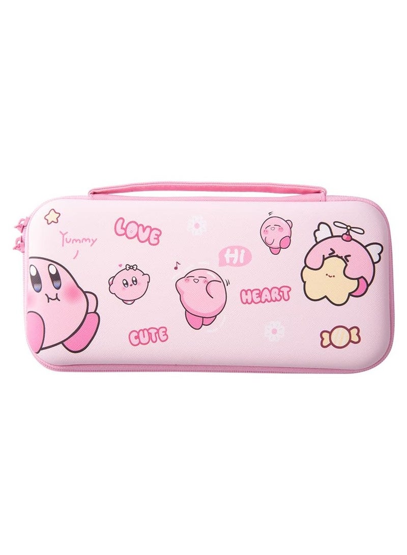 general Cute Switch Suitcase for Nintendo Switch OLED, Kawaii Hard Shell Portable Travel Case with 12 Game Card Slots - Image 1