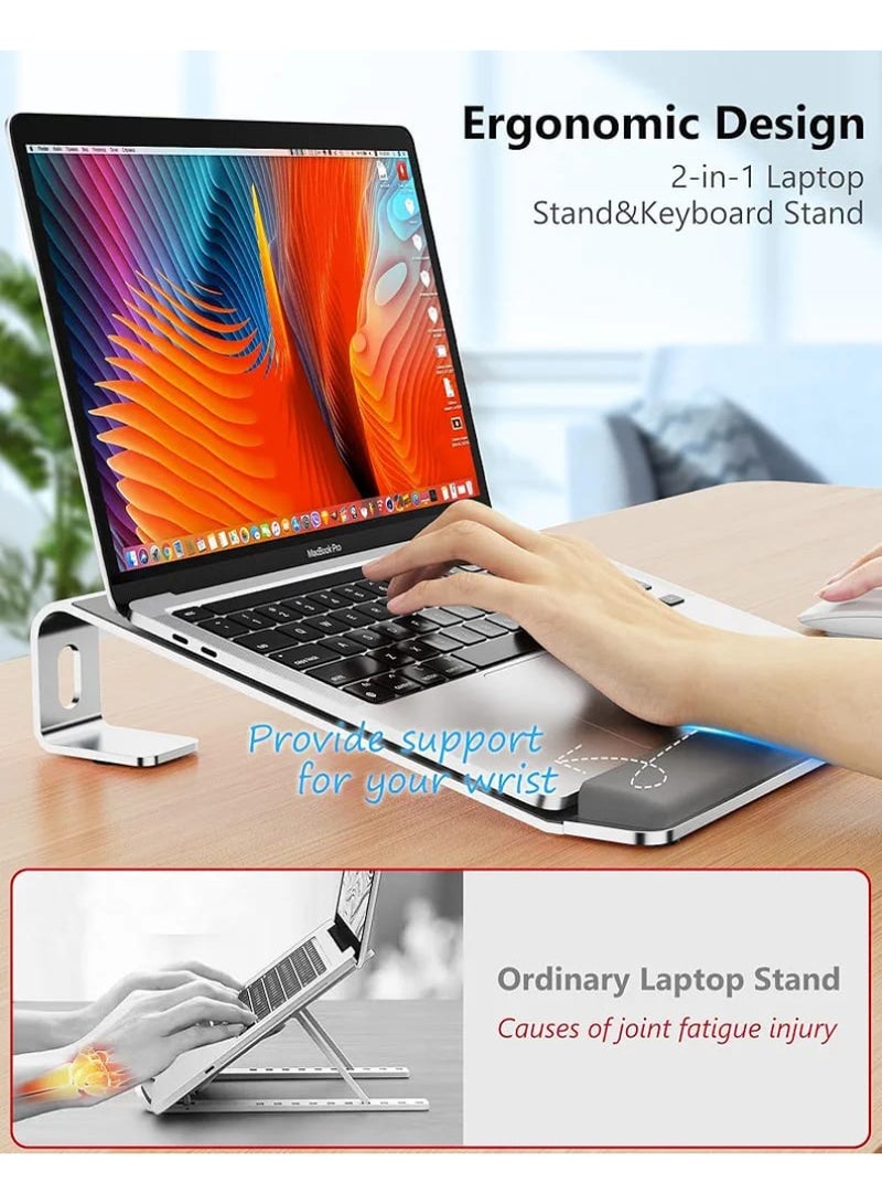 Innovative Aluminum Laptop Stand - Comfort and Cooling in One Design  - Image 3