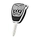 CHATYYD Key Fob Cover for Jeep Soft TPU Car Key Cover Compatible with Jeep Liberty 20052012 Wrangler Compass Patriot 20072017 Accessories Black - Image 2