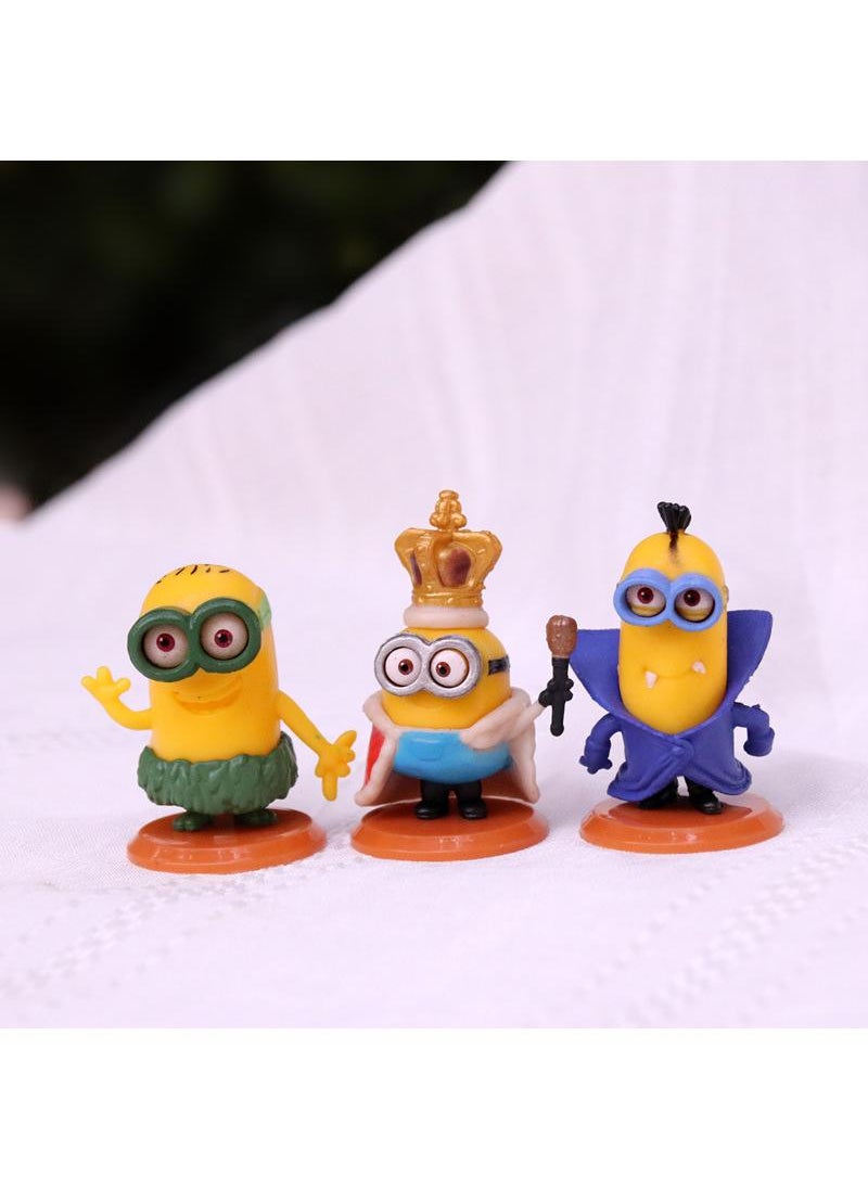 Y&D 10-Piece Minions Figurines Model Desktop Decorations Model Toys  - Image 3