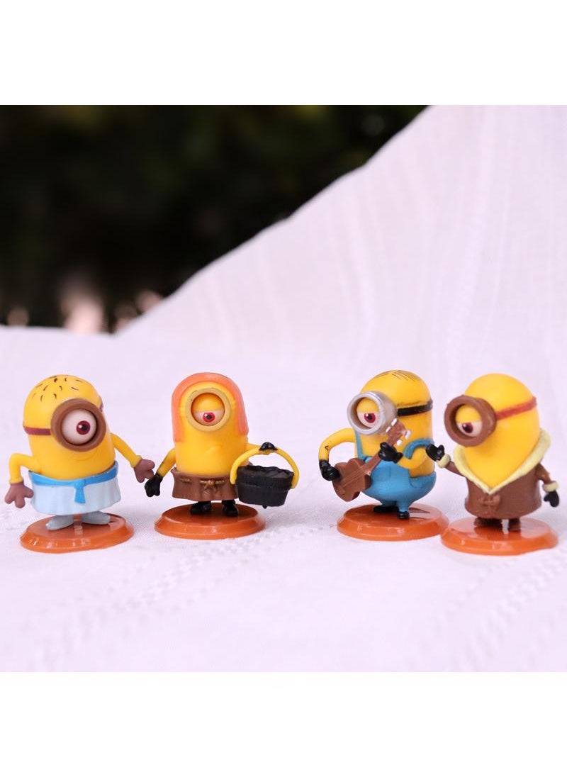 Y&D 10-Piece Minions Figurines Model Desktop Decorations Model Toys  - Image 4