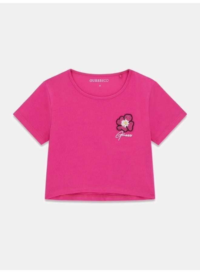 GUESS Youth Graphic Crew Neck T-Shirt - Image 5