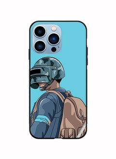 VR CREATIVE Protective Case Cover For Apple iPhone 14 Pro Helmet And In Military Uniform Design Multicolour  - Image 1