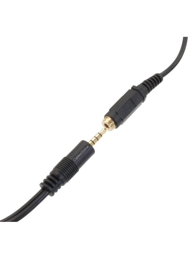CablesOnline 3.5mm TRRS Male to Dual TRRS Female Stereo 4-Pole Splitter Cable (IP-Y02) - Image 4