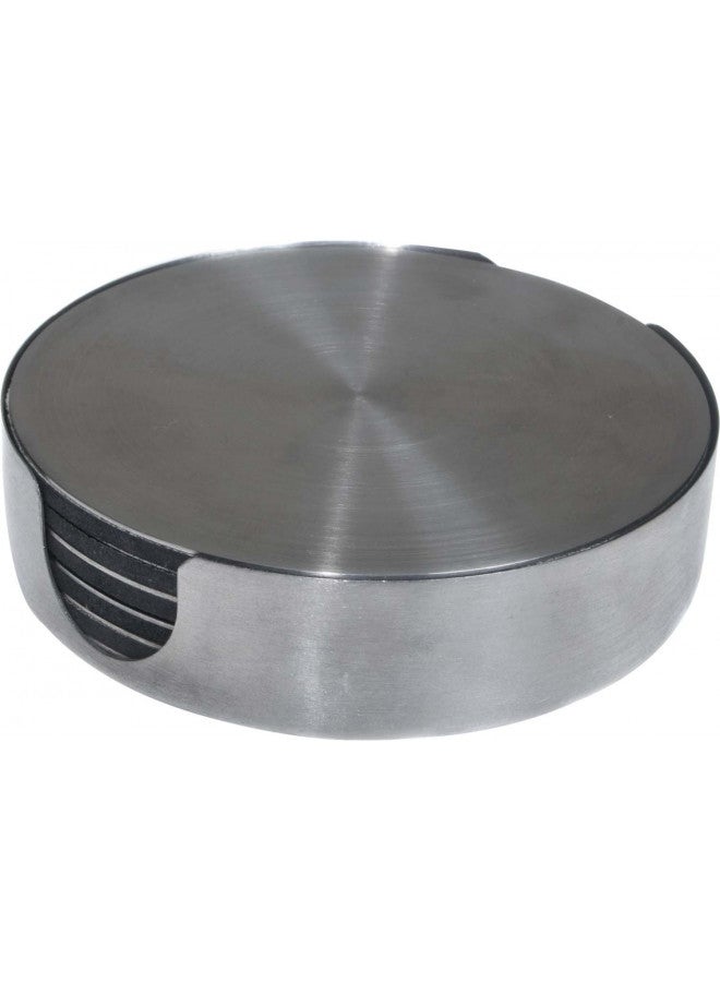 Thirstystone 6-Pack Stainless Steel Coasters in Stainless Steel Holder